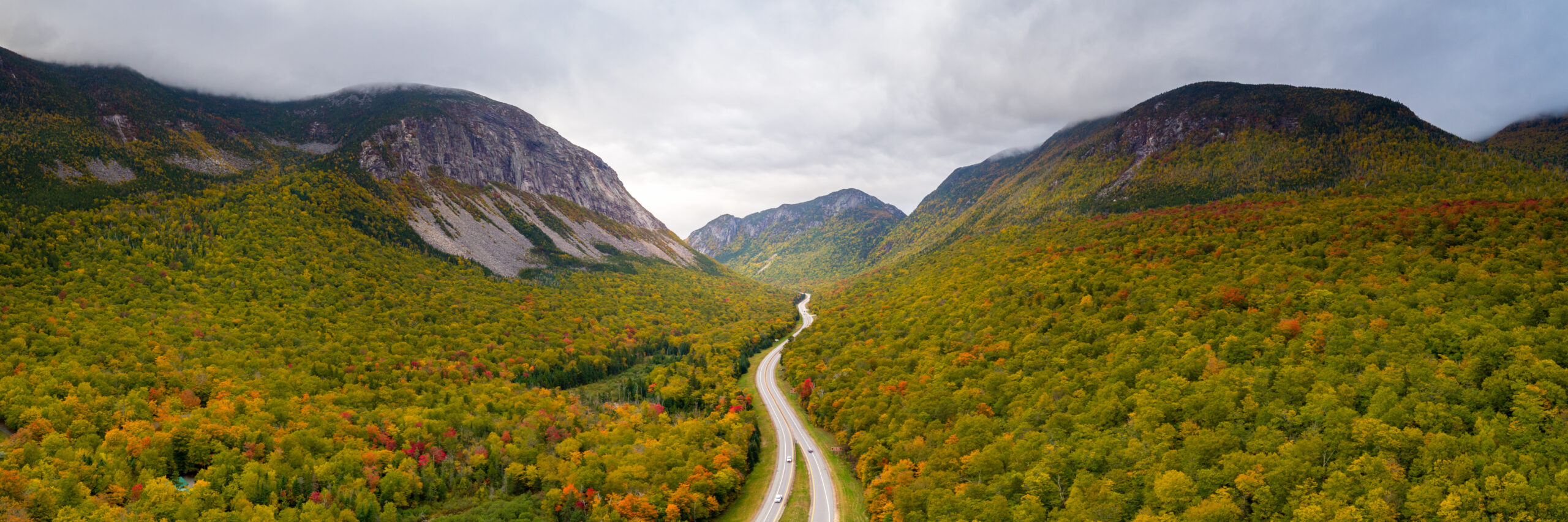 New Hampshire Republican Party Website Image of Franconia Notch State Park